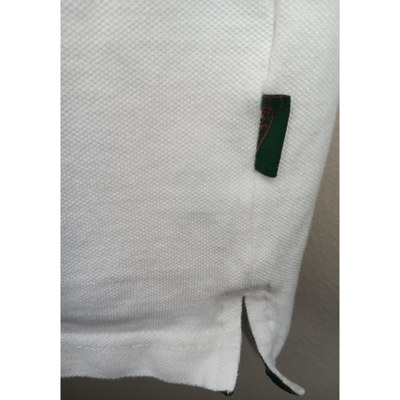 Vintage Official JAGUAR Racing Men's XL Polo Shirt Logos Short Sleeve Green - Picture 5 of 10